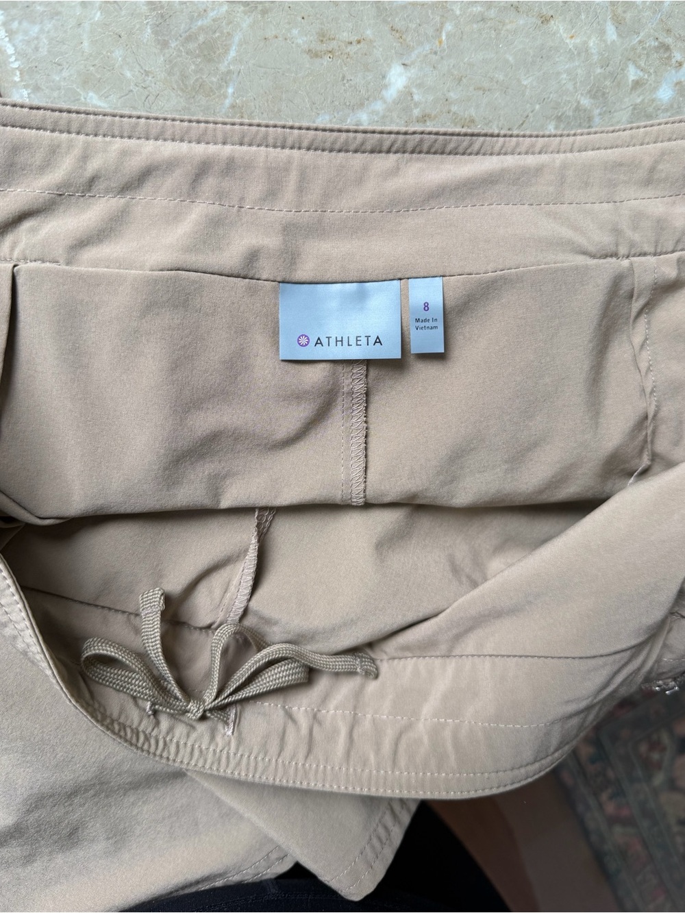 Athleta Khaki Sport Skirt/Skort - Picture 6 of 9